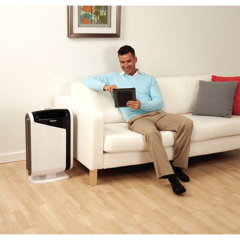 Fellowes Carbon Filters for AeraMax Air Purifiers - 4 Pack (9324201),Black, 16.1" x 12.4" x 0.2" - Image 5